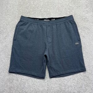 Primo Shorts Mens XL Grey Ribbed Performance 9 Inch Inseam Stretch Golf Sporty